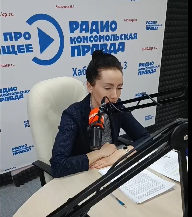  Interview for Radio Komsomolskaya Pravda
